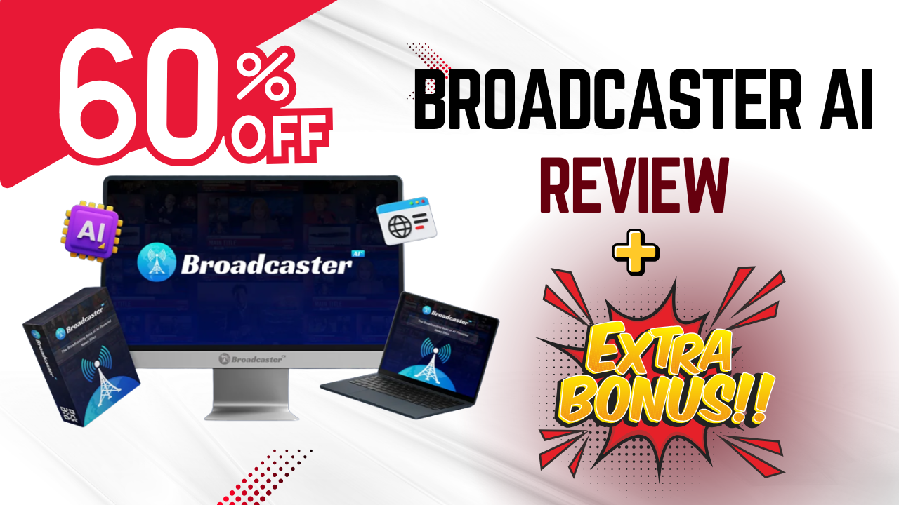 Broadcaster AI Review 2025 + $2 Coupon + Bonus Worth $15K​