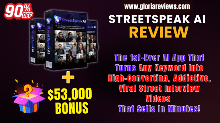 StreetSpeak AI REVIEW 2025 | StreetSpeak AI bonus