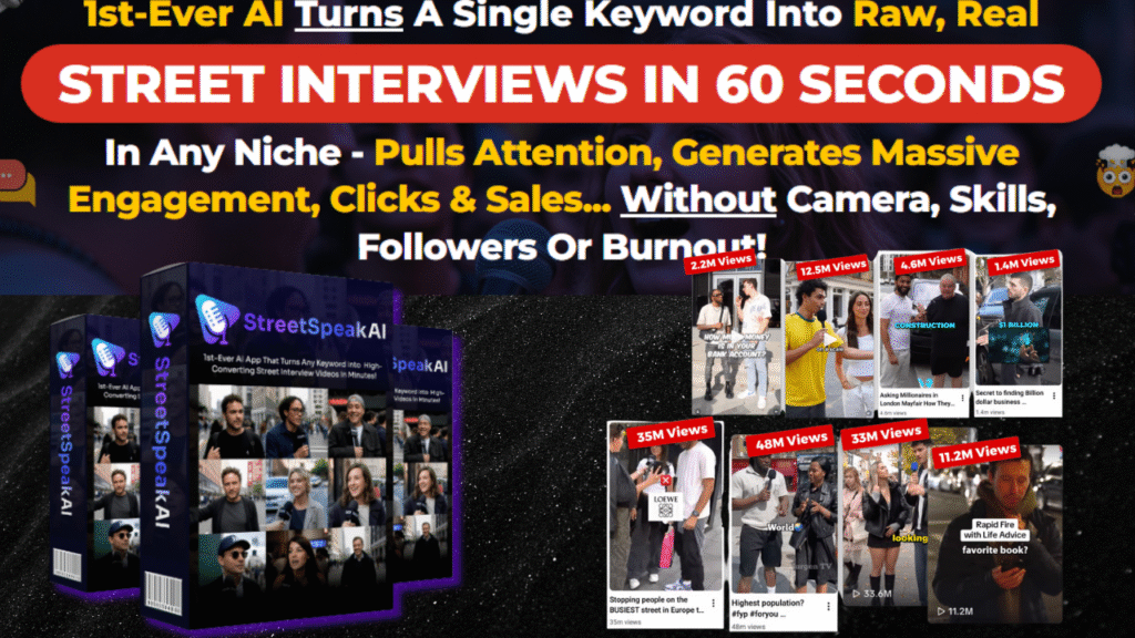 StreetSpeak AI Review | StreetSpeak AI Bonus
