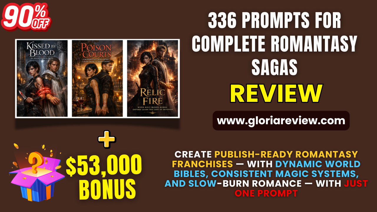 336 Prompts for Complete Romantasy Sagas Review