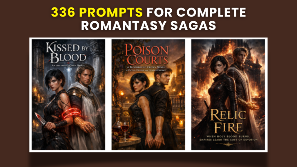336 Prompts for Complete Romantasy Sagas Review