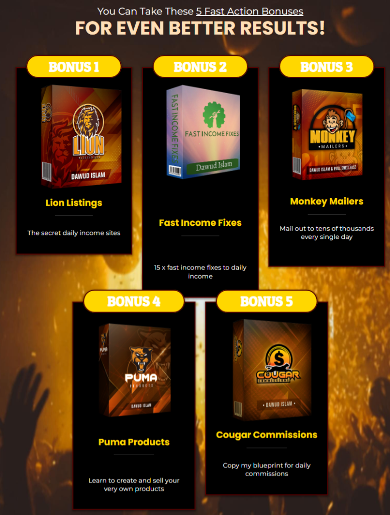 New Year Income System Bonuses