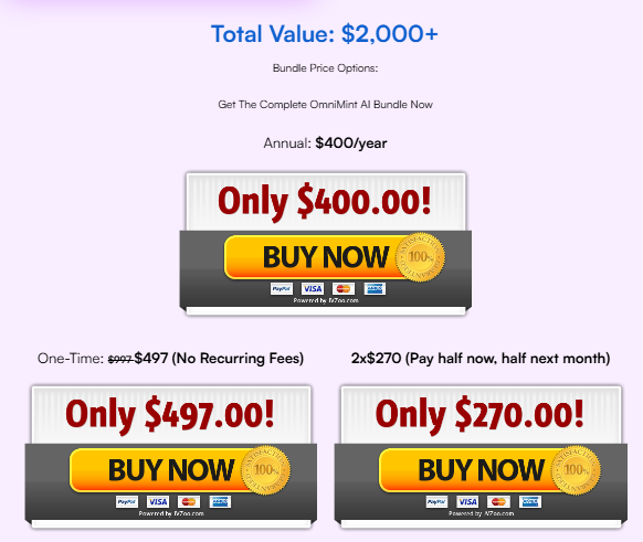 OmniMint AI Suite Review