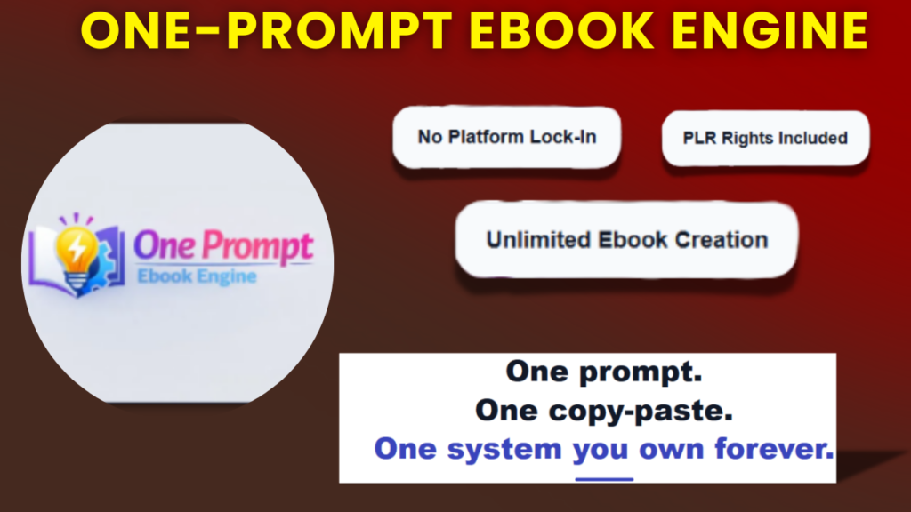 One-Prompt Ebook Engine Review