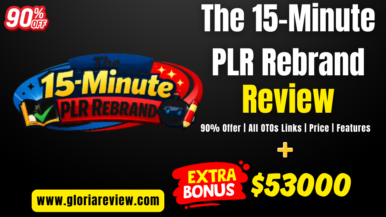 The 15-Minute PLR Rebrand Review