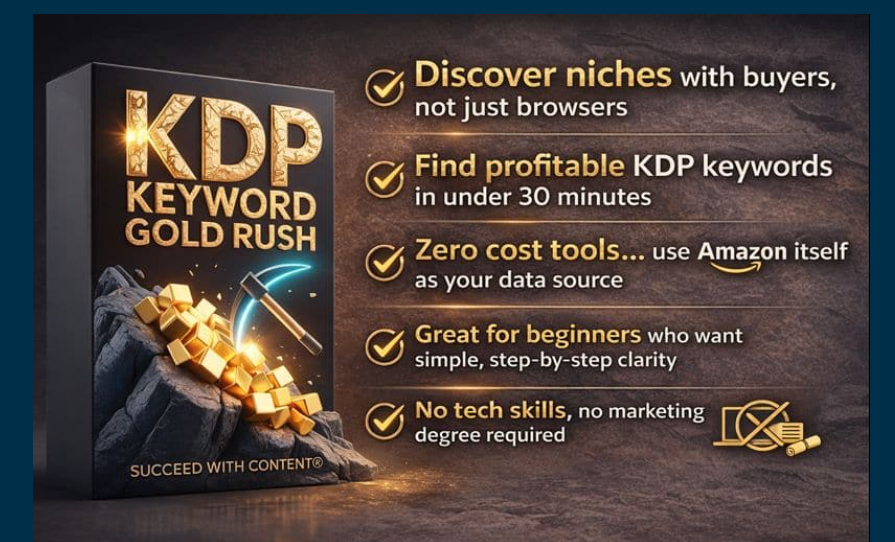 KDP Keyword Gold Rush Review