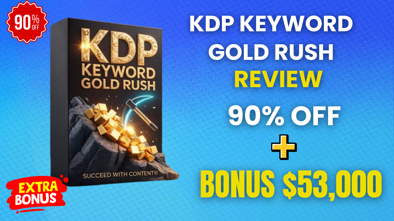 KDP Keyword Gold Rush Review