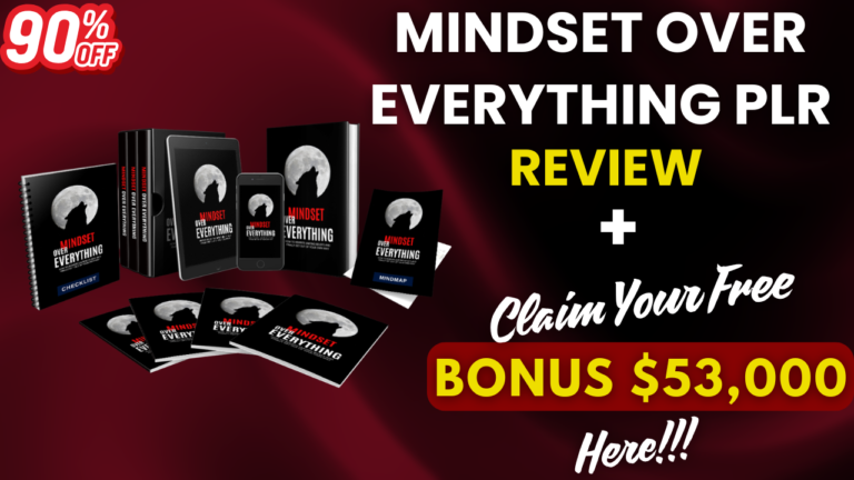 Mindset Over Everything PLR Review