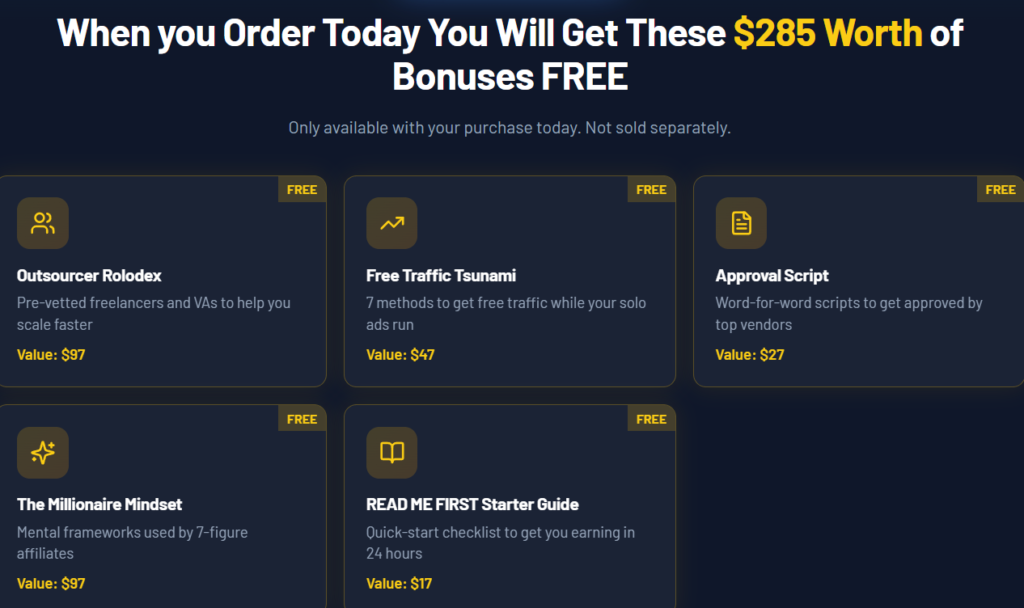 Solo Ads Freedom Stack Review