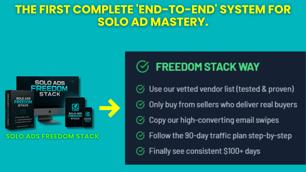 Solo Ads Freedom Stack Review